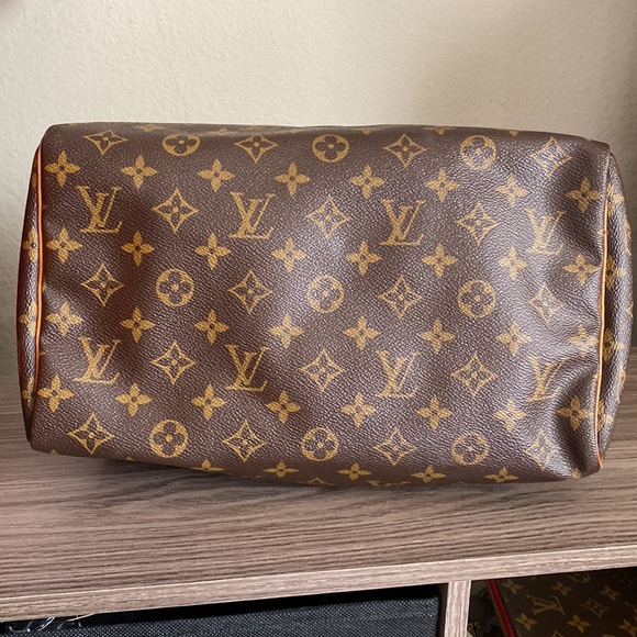 Authentic Louis Vuitton Speedy 30 Vintage Monogram LV bag satchel - Picture 6 of 15